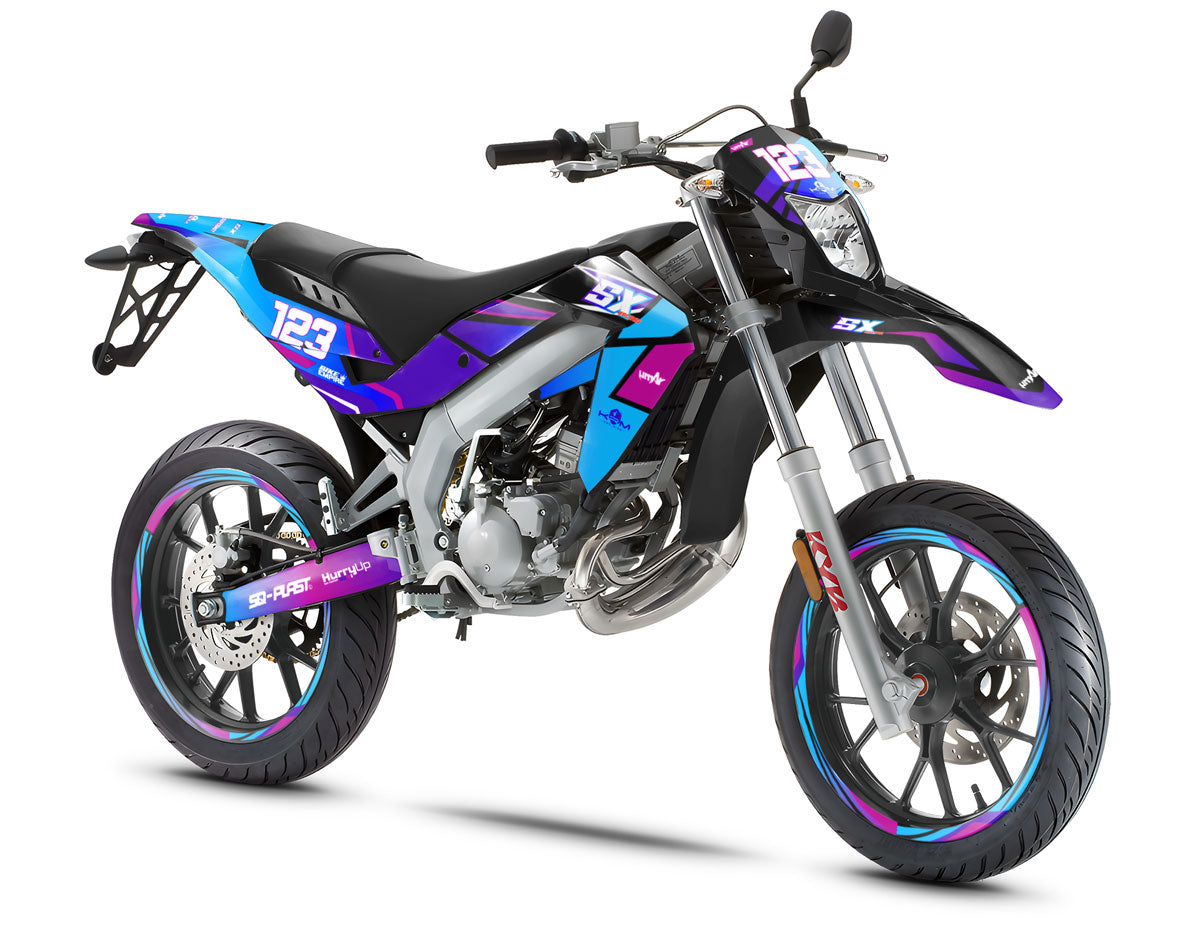 Kit pegatinas 50cc Artisse - Compatible con Aprilia SX/RX 2006-2017