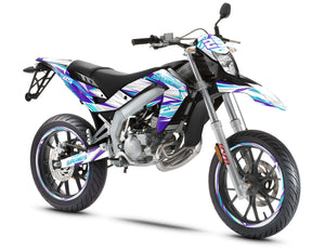 Kit déco Aprilia 50 SX 2006-2017 Complexity | autocollants moto | personnalisation 50cc | armysctv