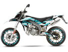 Kit pegatinas Aprilia 50 SX 2006-2017 Cortesía | pegatinas para moto | personalización 50cc | armysctv