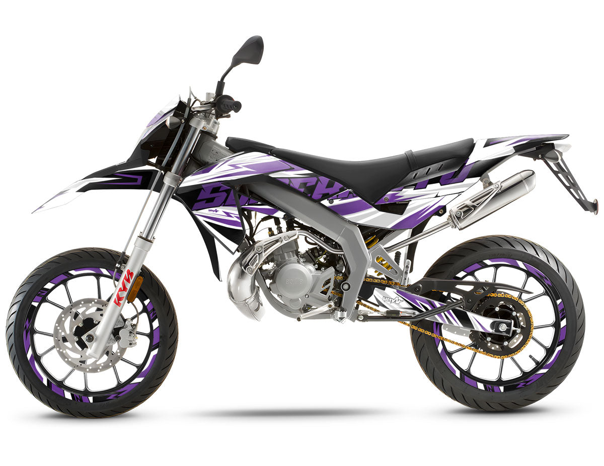 Kit pegatinas Aprilia 50 SX 2006-2017 Cortesía | pegatinas para moto | personalización 50cc | armysctv