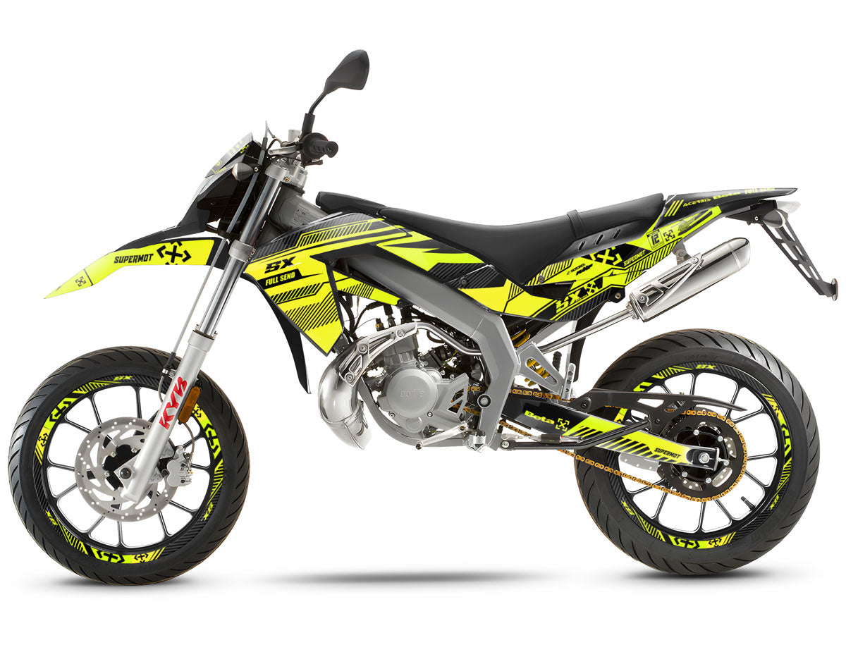 Kit pegatinas Aprilia 50 SX 2006-2017 Greenline | pegatinas para moto | personalización 50cc | armysctv