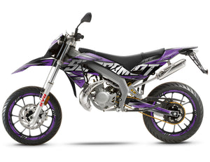 Kit déco Aprilia 50 SX 2006-2017 Illuzion | autocollants moto | personnalisation 50cc | armysctv