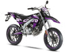 50cc Graphics kit Magix - Compatible with Aprilia SX/RX 2006-2017 on modern supermoto motorcycle.