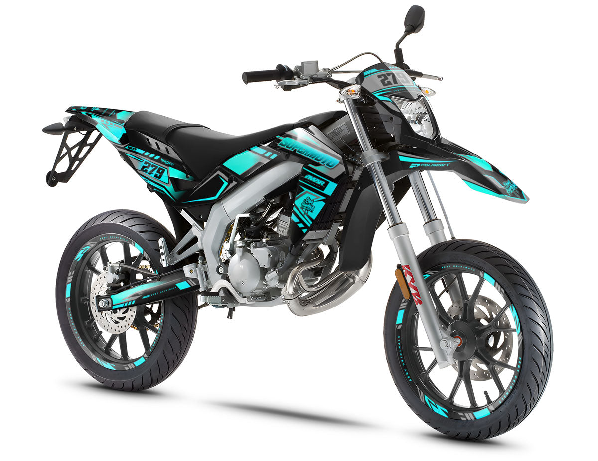 Kit déco 50cc Skynine - Compatible avec Aprilia SX/RX 2006-2017