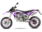 Kit pegatinas 50cc Superlight - Compatible con Aprilia SX/RX 2006-2017 para moto con diseño elegante y minimalista.