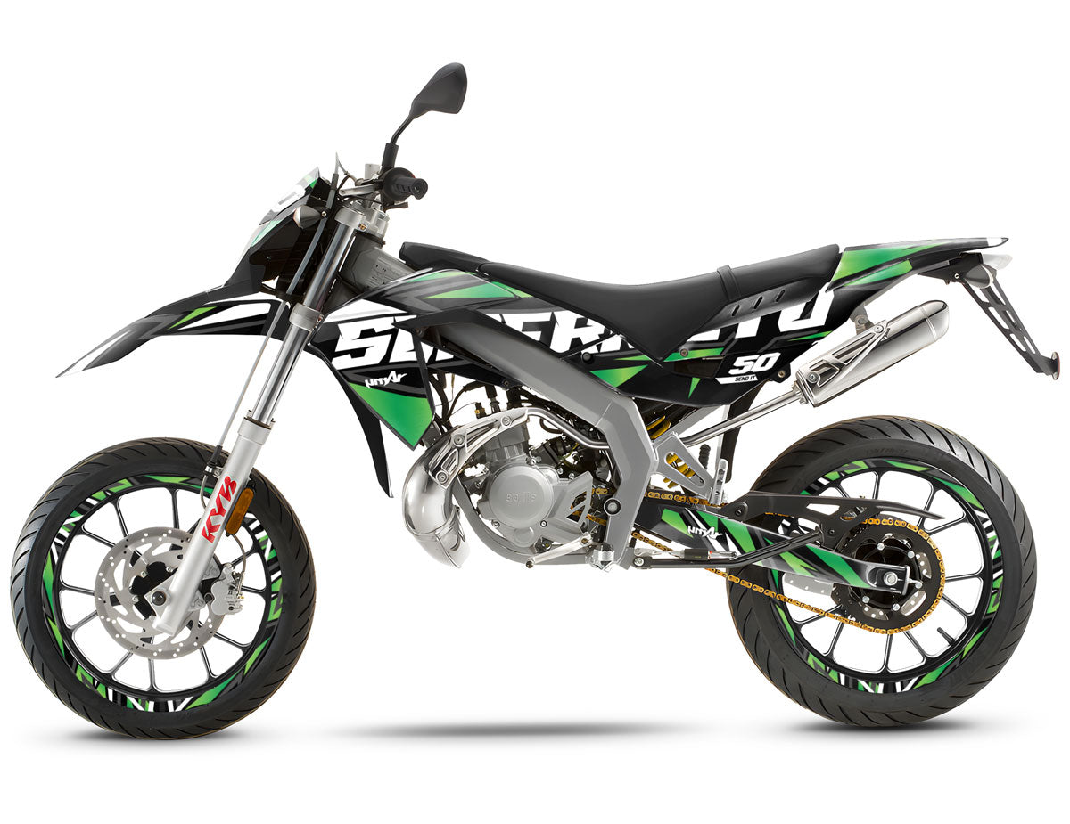 Kit pegatinas Aprilia 50 SX 2006-2017 Visión | pegatinas para moto | personalización 50cc | armysctv