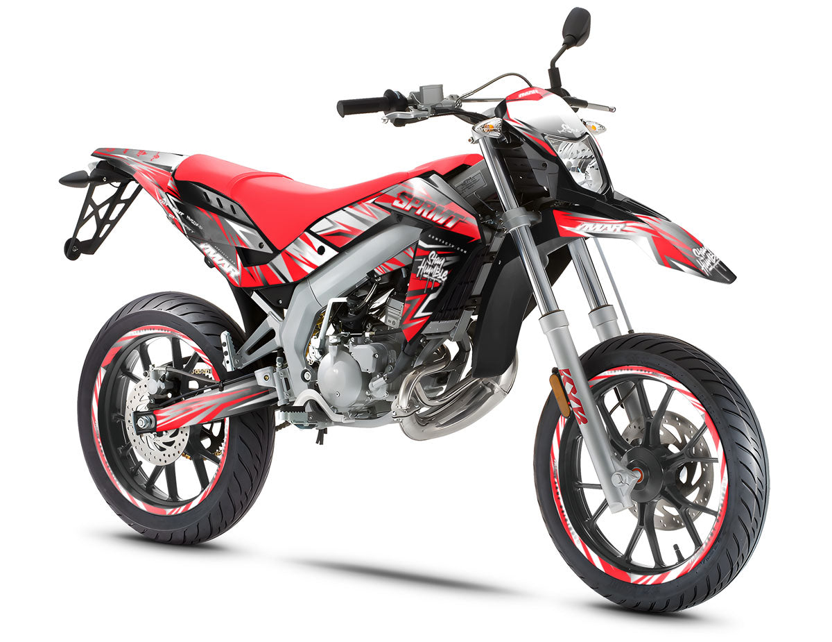 Kit déco 50cc X-Fast - Compatible avec Aprilia SX/RX 2006-2017