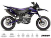 125cc Motorcycle Graphics Kit Gold and Platinum - Compatible with Aprilia SX/RX 2018-2023 on YMAR 2023 model motorcycle