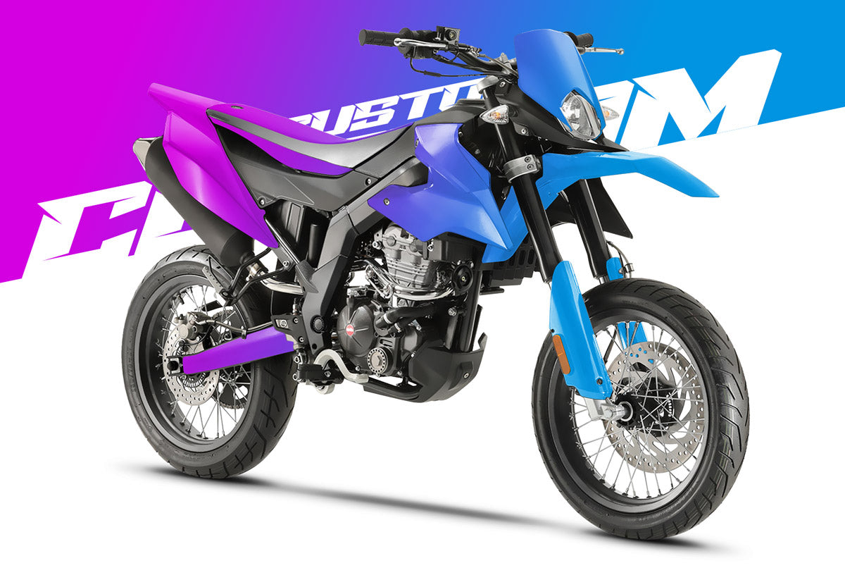 Kit déco 100% perso Aprilia SX 125cc 2018-2025 | autocollants moto | personnalisation 50cc | armysctv