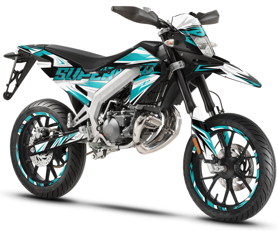 Kit déco 50cc Aprilia SX 2018-2025 courtesy