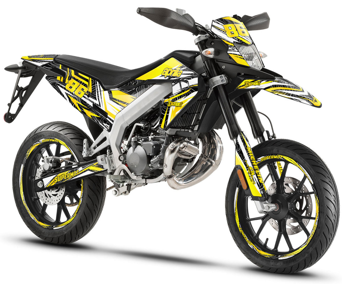 Kit déco 50cc Aprilia SX 2018-2025 Dorado