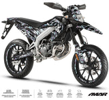Dekor kit Aprilia SX 50cc 2018-2020 Army Feather