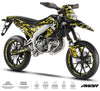 Graphics kit Aprilia SX 50cc 2018-2020 Army Feather