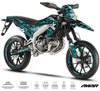 Graphics kit Aprilia SX 50cc 2018-2020 Army Feather