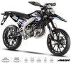 Dekor kit Motorrad 50cc Achte - Kompatibel mit Aprilia SX/RX 2018-2025