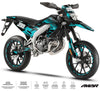Dekor kit Motorrad 50cc Achte - Kompatibel mit Aprilia SX/RX 2018-2025