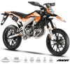 Graphics kit 50cc Army Legacy motorcycle - Compatible with Aprilia SX/RX 2018-2025