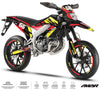 Dekor kit Motorrad 50cc Stream - Kompatibel mit Aprilia SX/RX 2018-2025