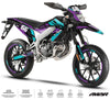 Dekor kit Motorrad 50cc Stream - Kompatibel mit Aprilia SX/RX 2018-2025