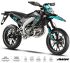 Dekor kit Motorrad 50cc Stuff - Kompatibel mit Aprilia SX/RX 2018-2025