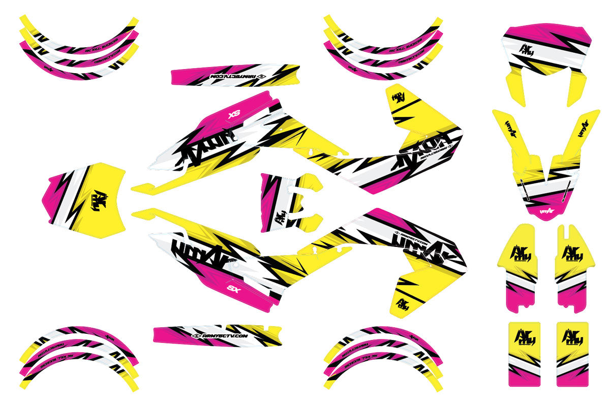 Dekor kit Aprilia SX 50 Army Victory