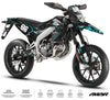 Graphics kit Aprilia SX 50cc 2018-2025 Army Waves