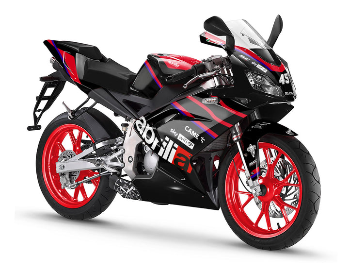 50cc Graphics kit Factory racing Compatible with Aprilia RS 2006-2012