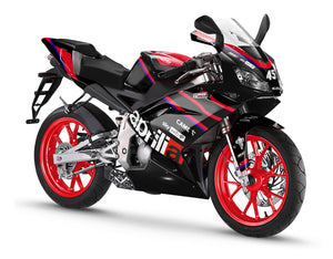 Kit déco Aprilia RS 50cc 2006-2012 Factory Racing | autocollants moto | personnalisation 50cc | armysctv