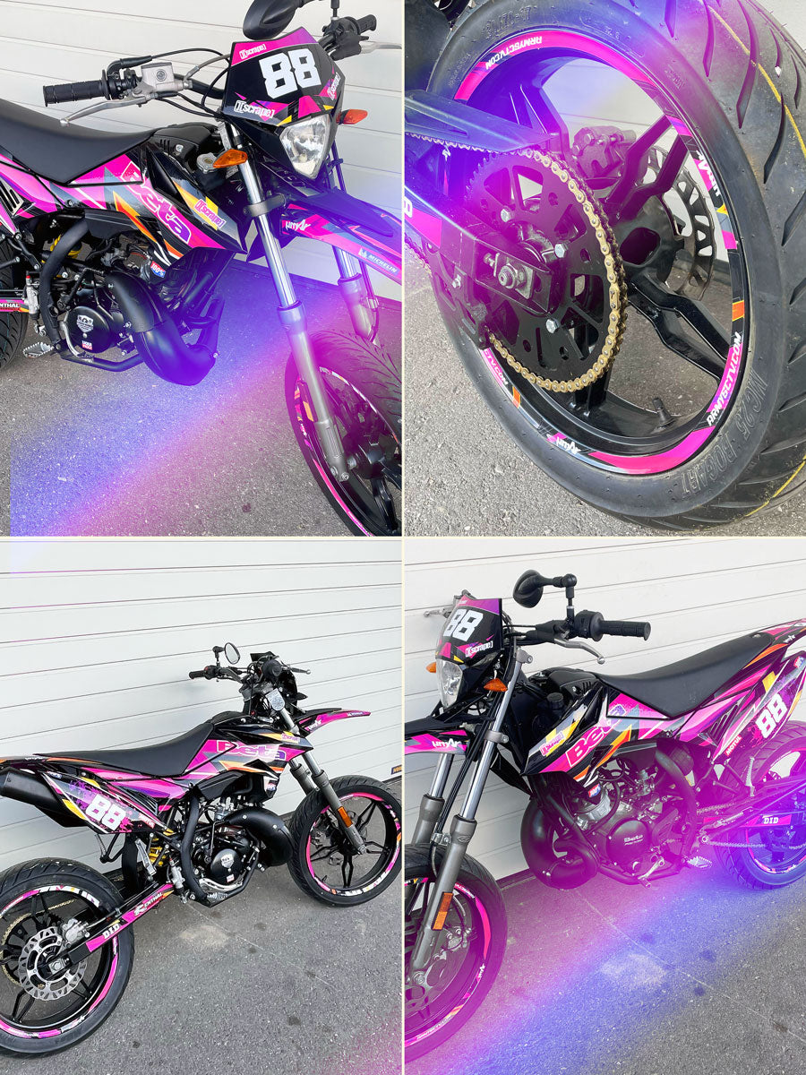 Kit pegatinas Beta 50cc RR 2011-2020 Army Split