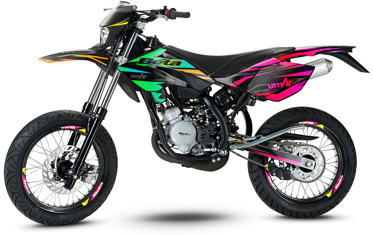 Kit pegatinas Beta RR 50 Motard 2006-2010 Eclipse | pegatinas para moto | personalización 50cc | armysctv