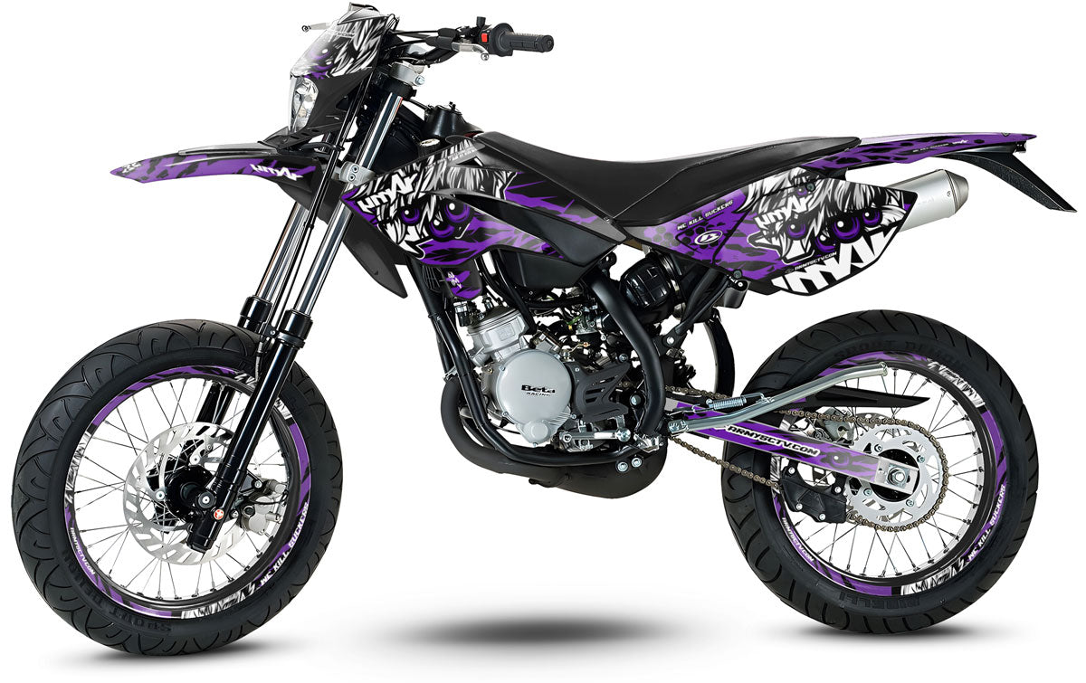 Kit pegatinas Beta RR 50 Motard 2006-2010 Ojos | pegatinas para moto | personalización 50cc | armysctv
