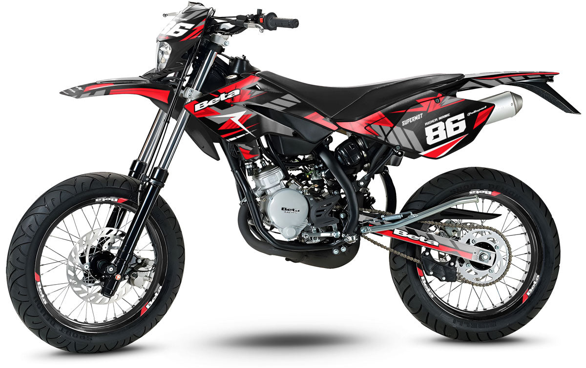 Kit pegatinas Beta RR 50 Motard 2006-2010 Escarcha | pegatinas para moto | personalización 50cc | armysctv
