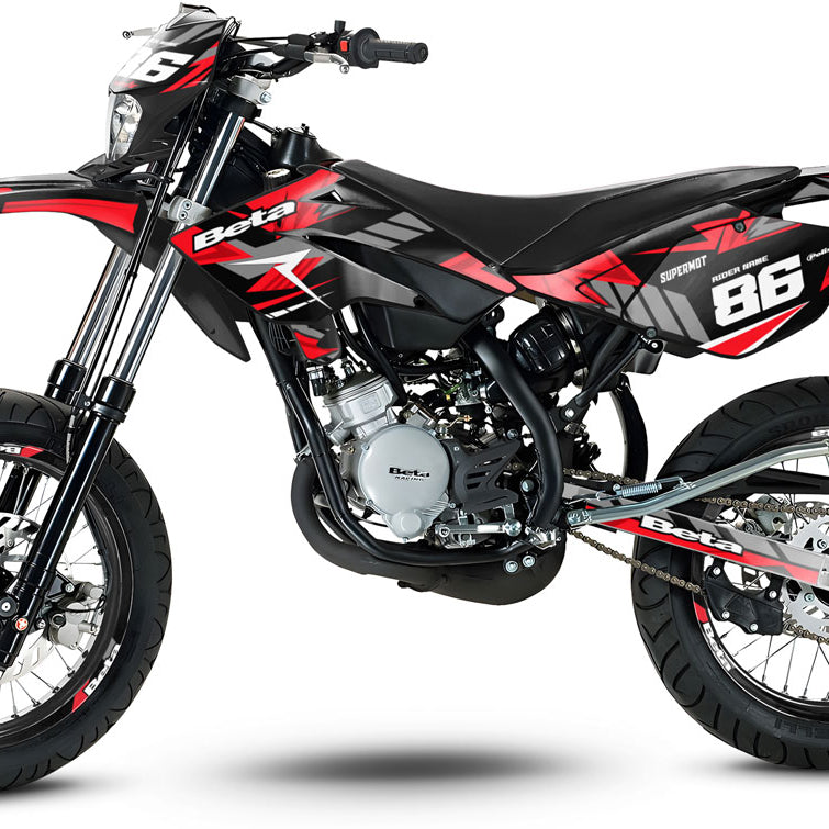 Graphic decals 50cc Beta RR 2006-2010 Frost