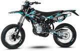 Kit déco Beta RR 50 Motard 2006-2010 Frost | autocollants moto | personnalisation 50cc | armysctv