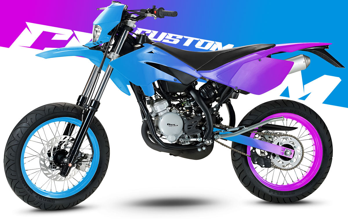 Kit déco 100% perso Beta RR Motard 50cc 2006-2010 | autocollants moto | personnalisation 50cc | armysctv