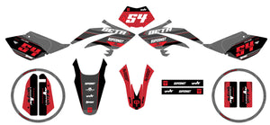Kit déco 50cc Beta RR 2006-2010 Quake | autocollants moto | personnalisation 50cc | armysctv