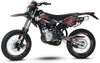 Deko-sett Beta RR 50 Motard 2006-2010 Army Redrum | motorsykkelklistremerker | tilpasning 50cc | armysctv