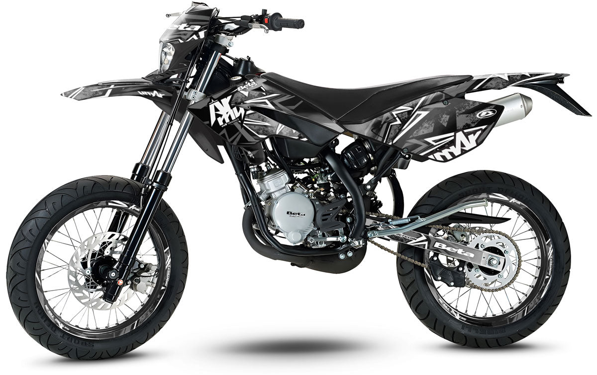 Kit pegatinas Beta RR 50 Motard 2006-2010 Army Redrum | pegatinas para moto | personalización 50cc | armysctv