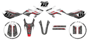 KKit déco Beta RR 50 Motard 2006-2010 Warfare | autocollants moto | personnalisation 50cc | armysctv