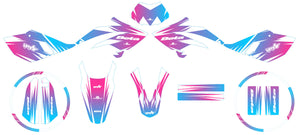 Kit déco Beta RR 50 Motard 2006-2010 X-Fast | autocollants moto | personnalisation 50cc | armysctv