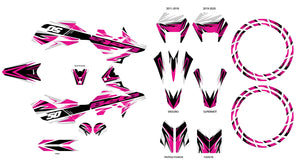 Kit déco Beta RR 50 Motard 2011-2020 Courtesy | autocollants moto | personnalisation 50cc | armysctv