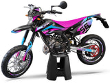 Kit déco Beta RR 50 Motard 2011-2020 Crazy Racer | autocollants moto | personnalisation 50cc | armysctv