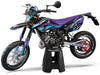 Kit pegatinas Beta RR 50 Motard 2011-2020 Crazy Racer | pegatinas para moto | personalización 50cc | armysctv