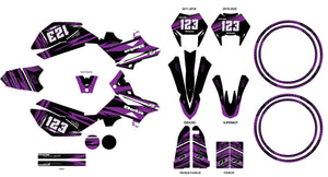 Graphics kit Beta RR 50 Motard 2011-2020 Army Dream | motorcycle stickers | 50cc customization | armysctv