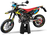 Kit déco Beta RR 50 Motard 2011-2020 Electrify | autocollants moto | personnalisation 50cc | armysctv