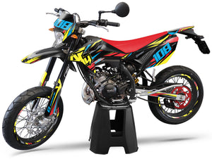 Deko-sett Beta RR 50 Motard 2011-2020 Electrify | motorsykkelklistremerker | tilpasning 50cc | armysctv