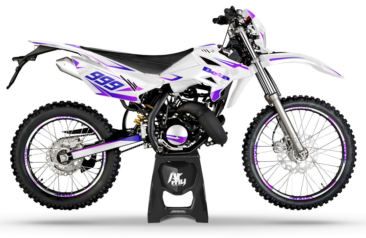 Kit pegatinas Beta RR 50cc Racing 2011-2020 Estilo frío | pegatinas para moto | personalización 50cc | armysctv