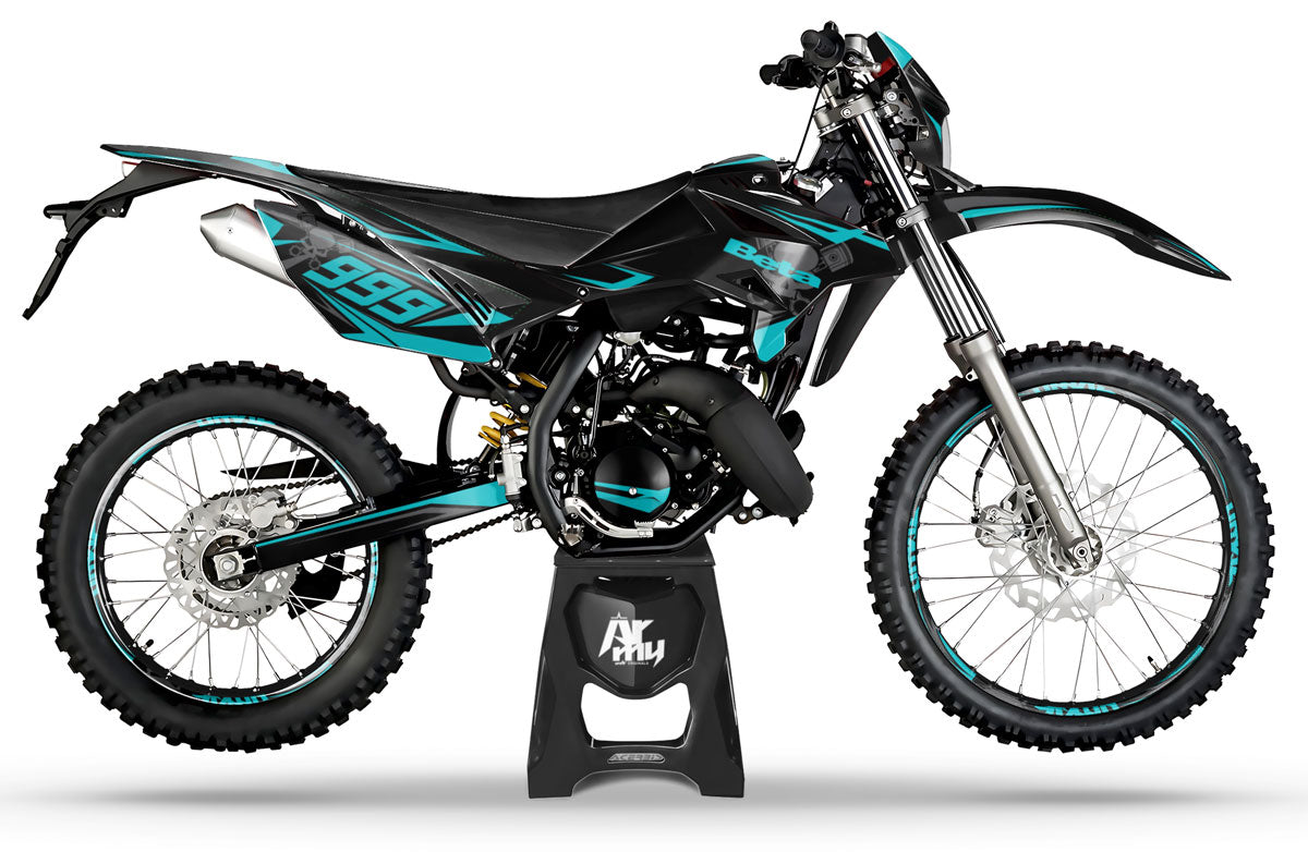 Kit pegatinas Beta RR 50cc Racing 2011-2020 Estilo frío | pegatinas para moto | personalización 50cc | armysctv