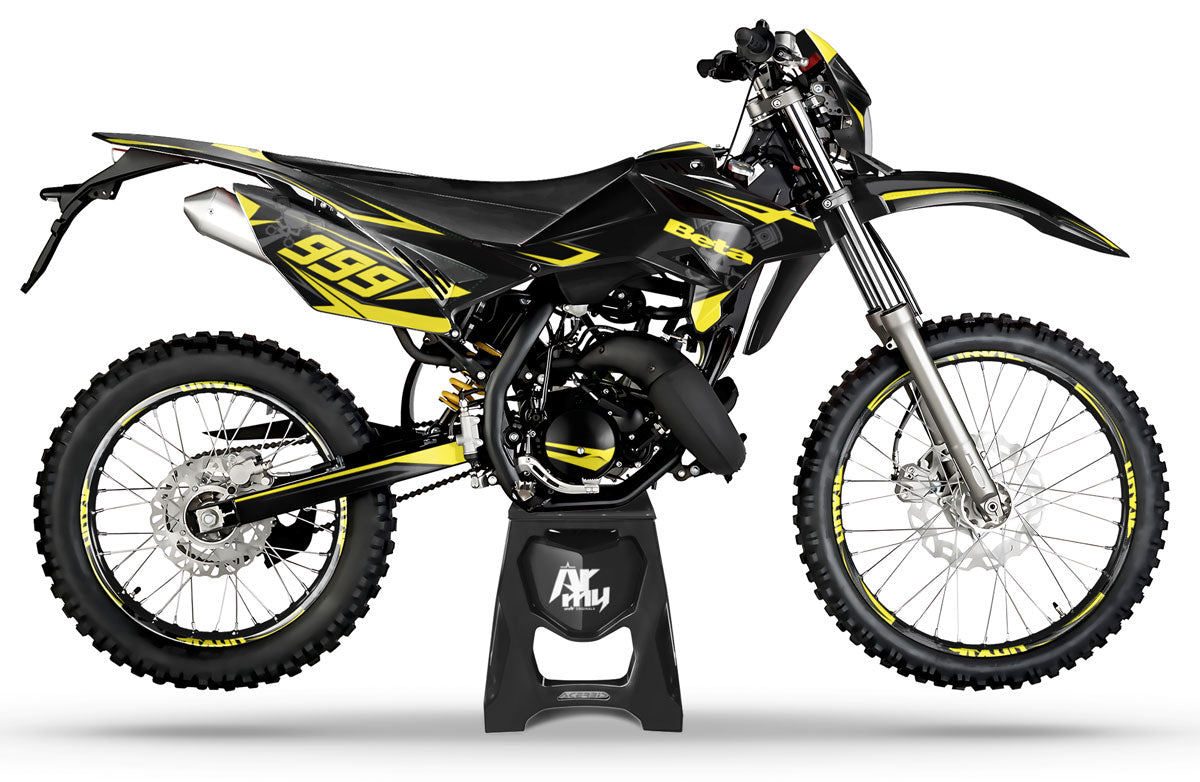 Kit pegatinas Beta RR 50cc Racing 2011-2020 Estilo frío | pegatinas para moto | personalización 50cc | armysctv