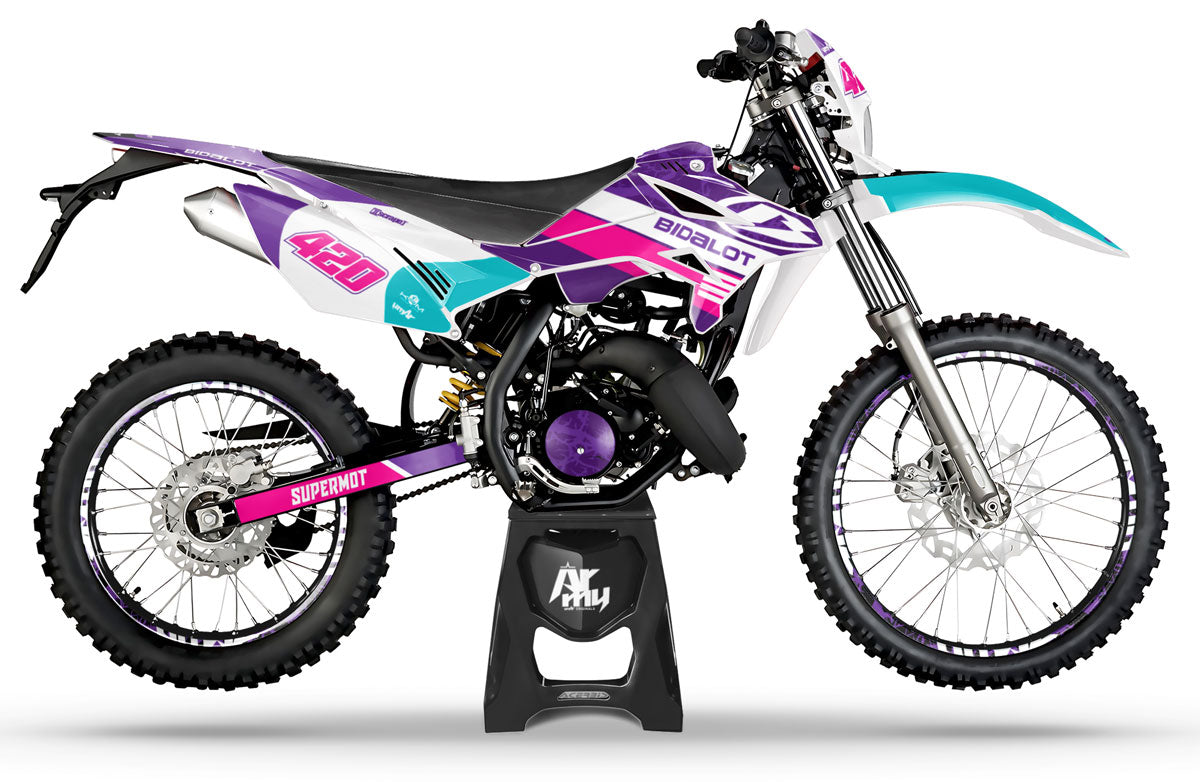Kit pegatinas Beta RR 50cc Racing 2011-2020 Crew | pegatinas para moto | personalización 50cc | armysctv